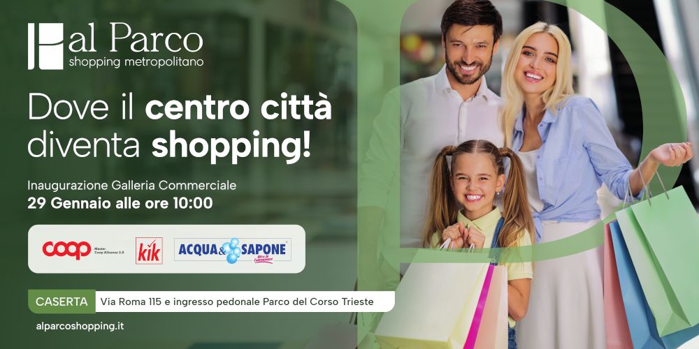Al Parco Shopping - Inaugurazione Galleria Commerciale